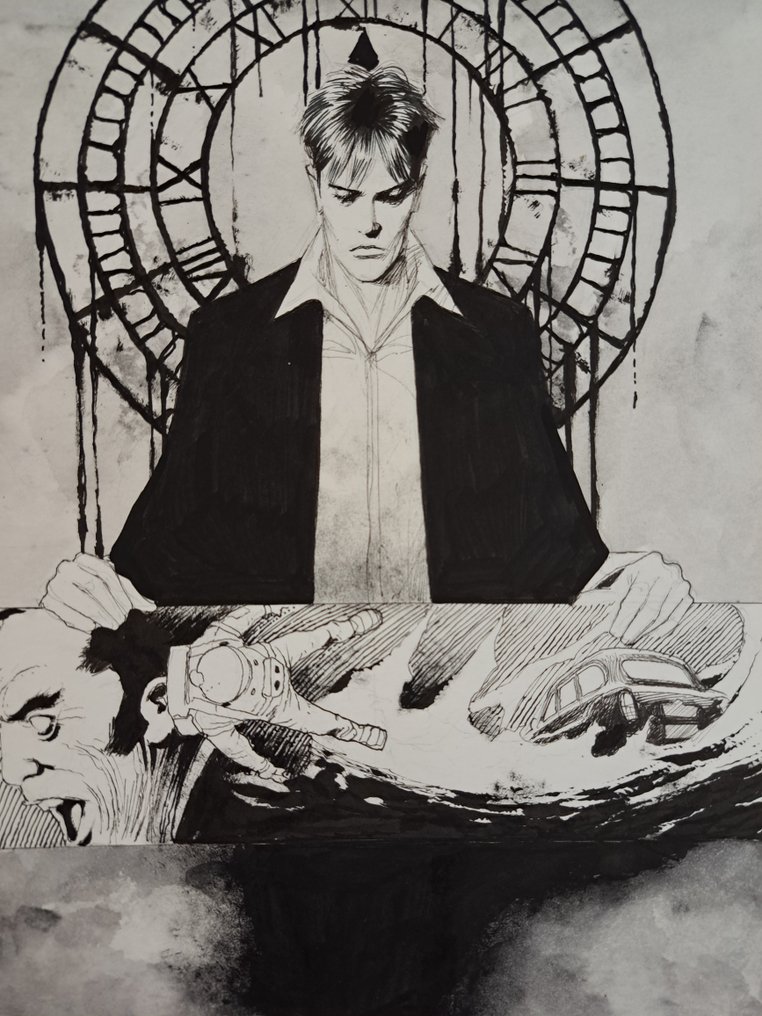 Roi, Corrado - 1 Original drawing - Dylan Dog: Dopo Mezzanotte - 2023 #1.0