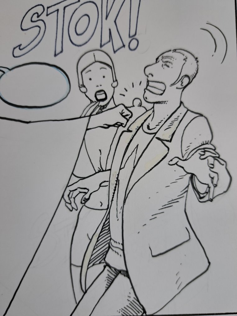 Nizzoli, Marco - 1 Original page - Raymond Capp - 1994 #4.3