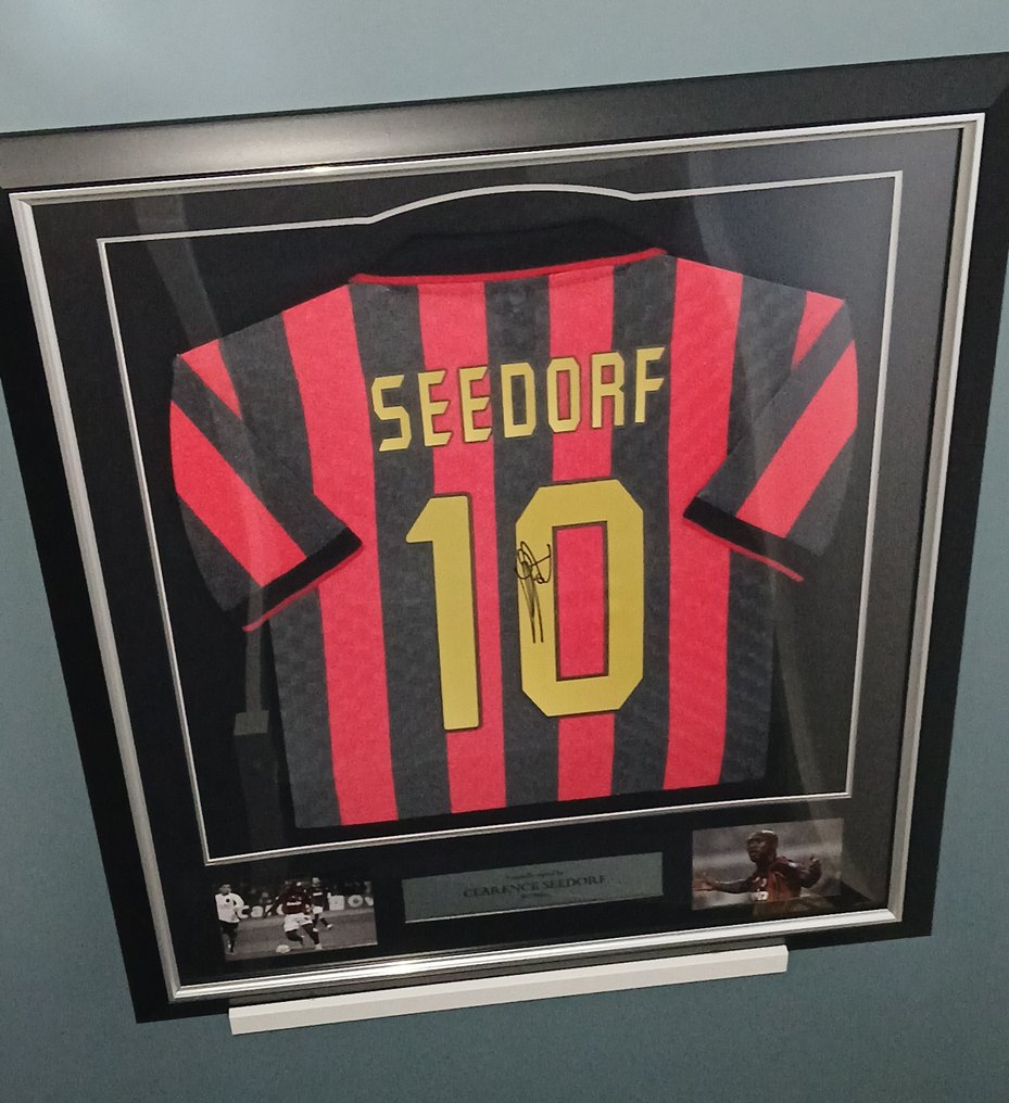 AC Milan - 意大利足球联盟 - Clarence Seedorf - 足球衫 #1.0