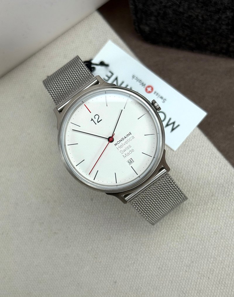 Mondaine - Helvetica No1 Date - No Reserve Price - MH1.L2212.SM - Unisex - 2020+ #3.2