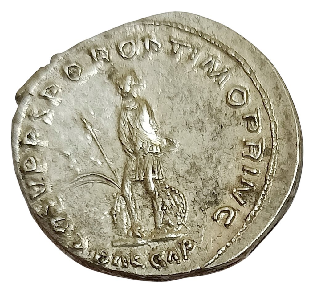 罗马帝国. 特拉扬 （公元 98-117）. Denarius Rome 110 AD - Dacian #1.0