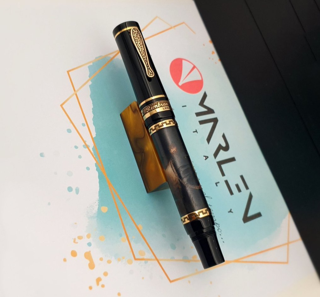 Marlen - Collezione Arte - Aristotele ed Omero (Rembrandt) | Edizione limitata di 100 esemplari - Reservoarpenna #1.0