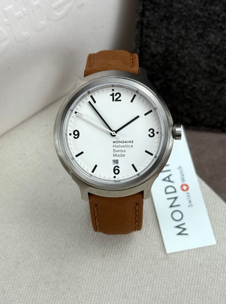 Mondaine - Helvetica No1 Bold - Senza prezzo di riserva - MH1.B1210.LG - Uomo - 2020+  #3.2