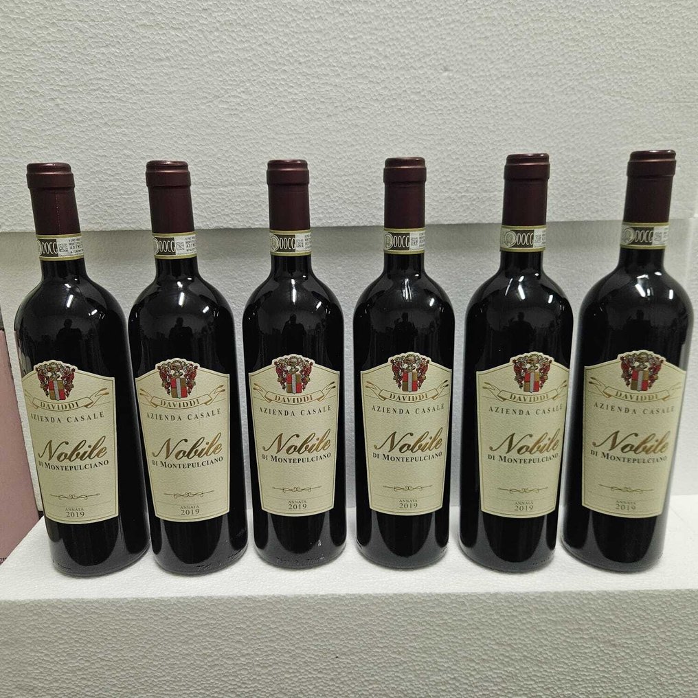 2019 Casale Daviddi Vino Nobile di Montepulciano - Τοσκάνη - 6 Bottles (0.75L) #1.0