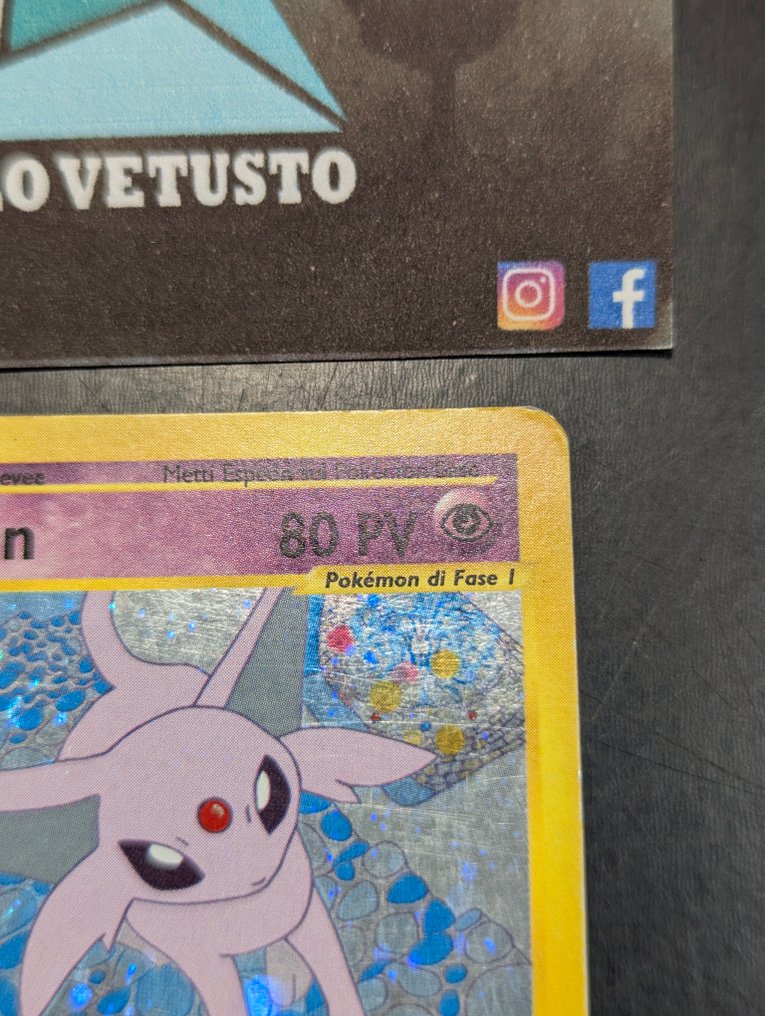 Pokémon - 1 Card - Espeon H9/H32 Holo - WOTC - Aquapolis #4.3