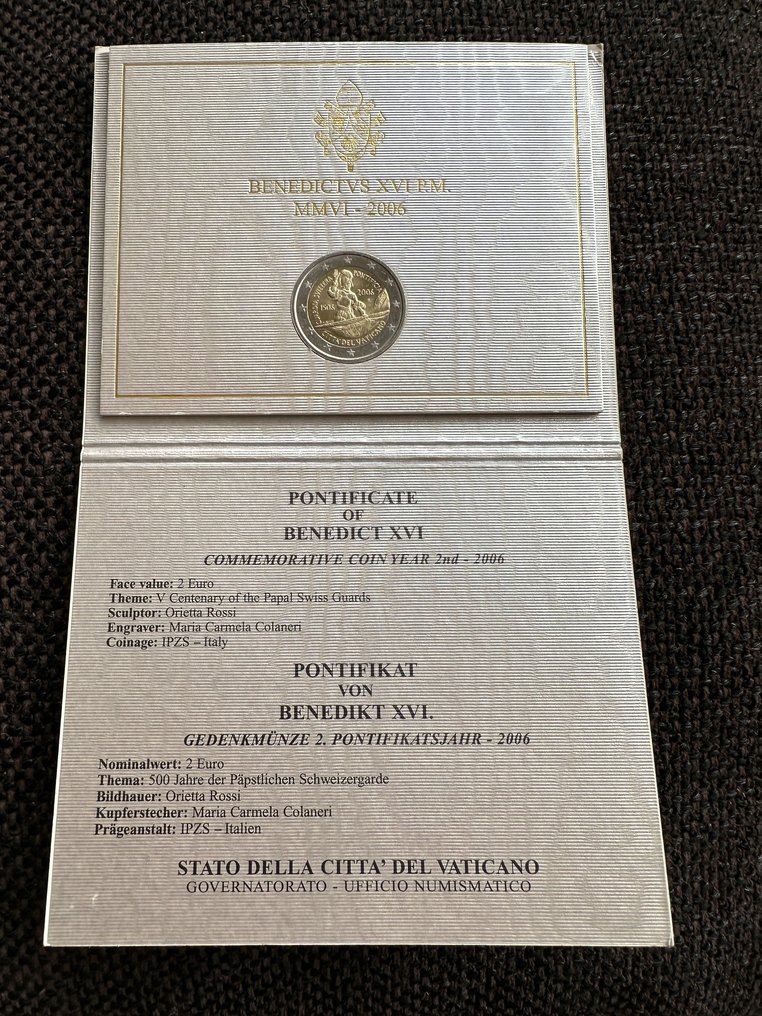 Vaticano. 2 Euro 2006 "Guardia Svizzera"  (Senza prezzo di riserva) #1.0