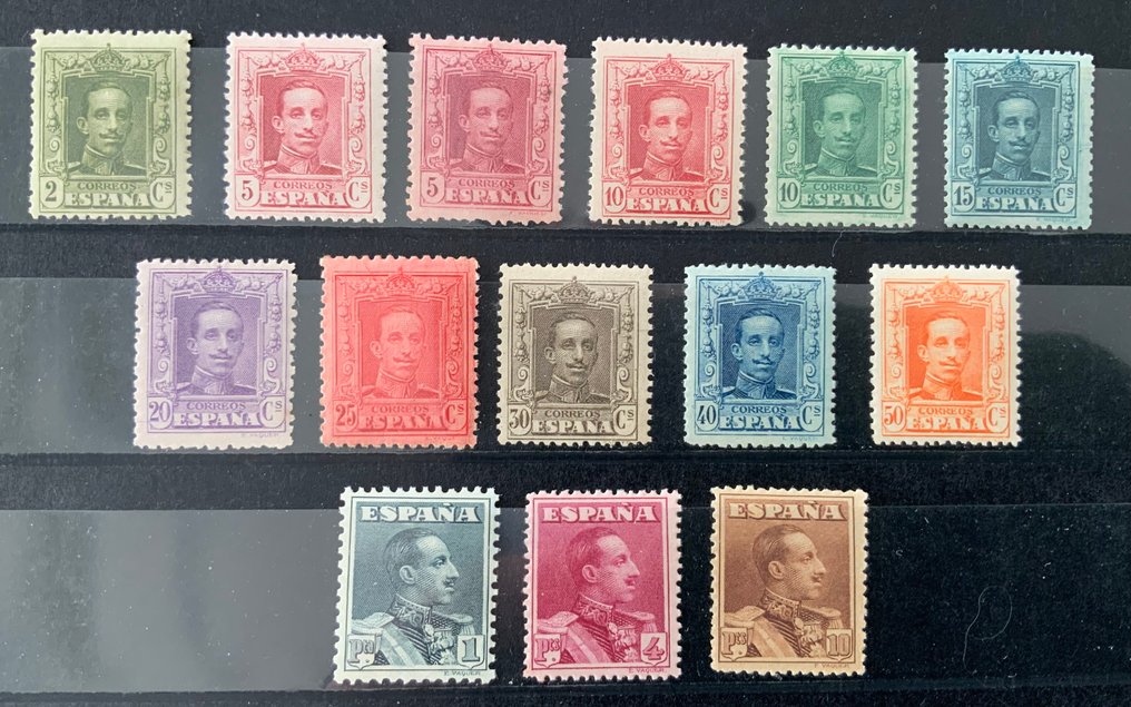 Spain 1922/1930 - Alfonso XIII - well centered - Edifil nº 310/23. #1.0