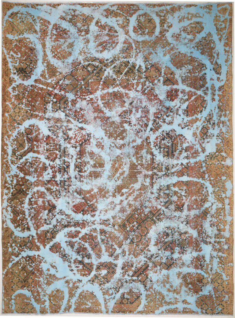 巴基斯坦现代地毯 - 地毯 - 405 cm - 302 cm - 现代复古 #1.0