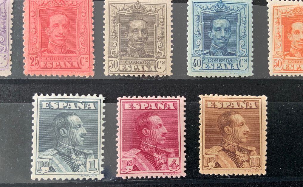 Spain 1922/1930 - Alfonso XIII - well centered - Edifil nº 310/23. #1.0