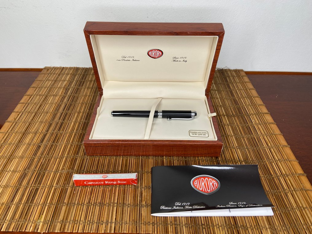 Aurora - Talentum D13-N Black - 14k Nib - Στυλό #1.0