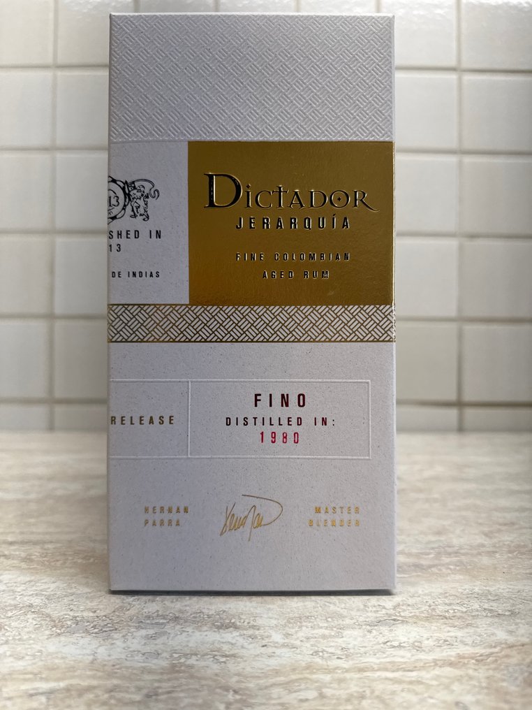 Dictador 1980 40 years old - Fino - Jerarguía - b. 2020 - 70cl #1.0