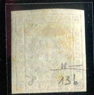 意大利古城邦-莫德纳 1859 - 临时政府。稀有品 15 分币“Bruno nerastro”。 - Sassone 13b. #1.0