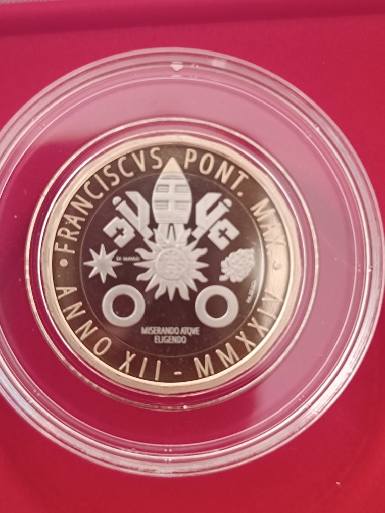 Vaticano. 5 Euro 2024 "Francesco Petrarca" Proof (Senza prezzo di riserva) #4.3