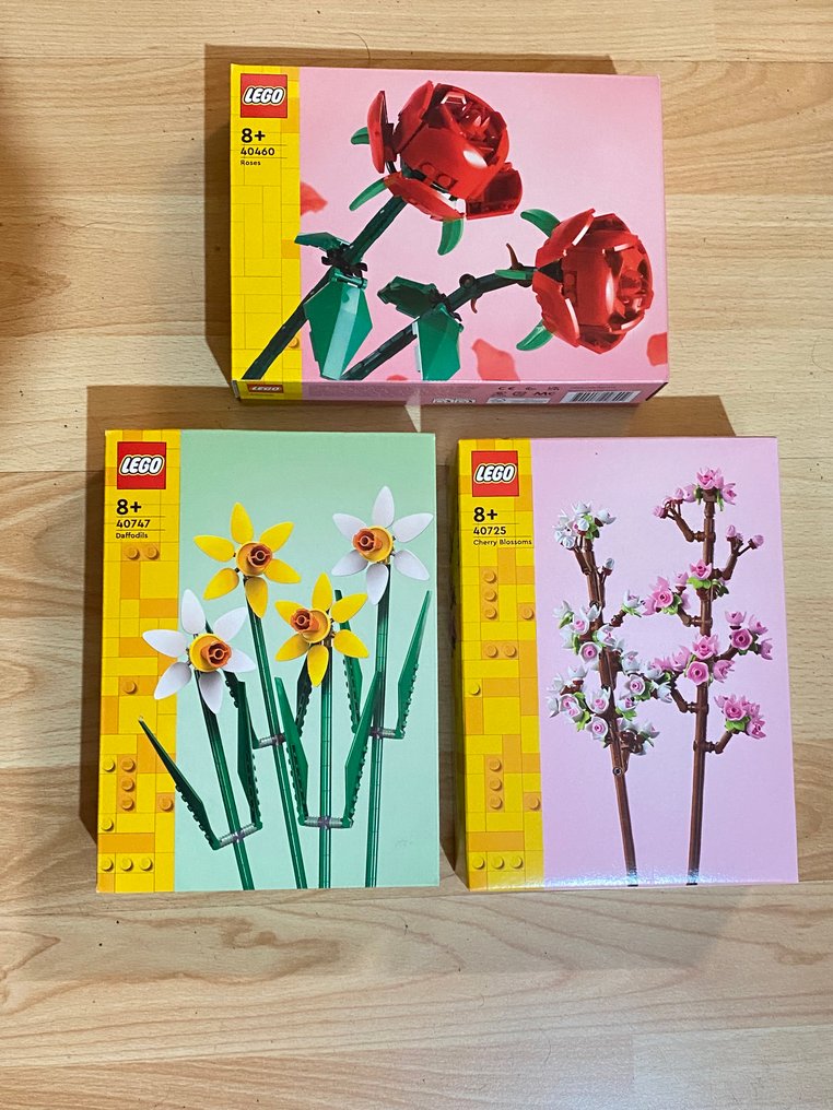 LEGO Set - Botanical Collection - 40460-40747-40725 #1.0