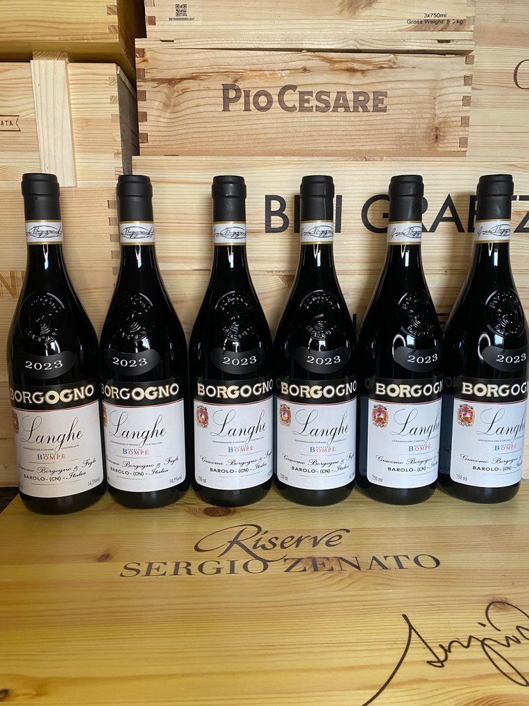 2023 Giacomo Borgogno, Bompè - Piamonte DOCG - 6 Botellas (0,75 L) #1.0