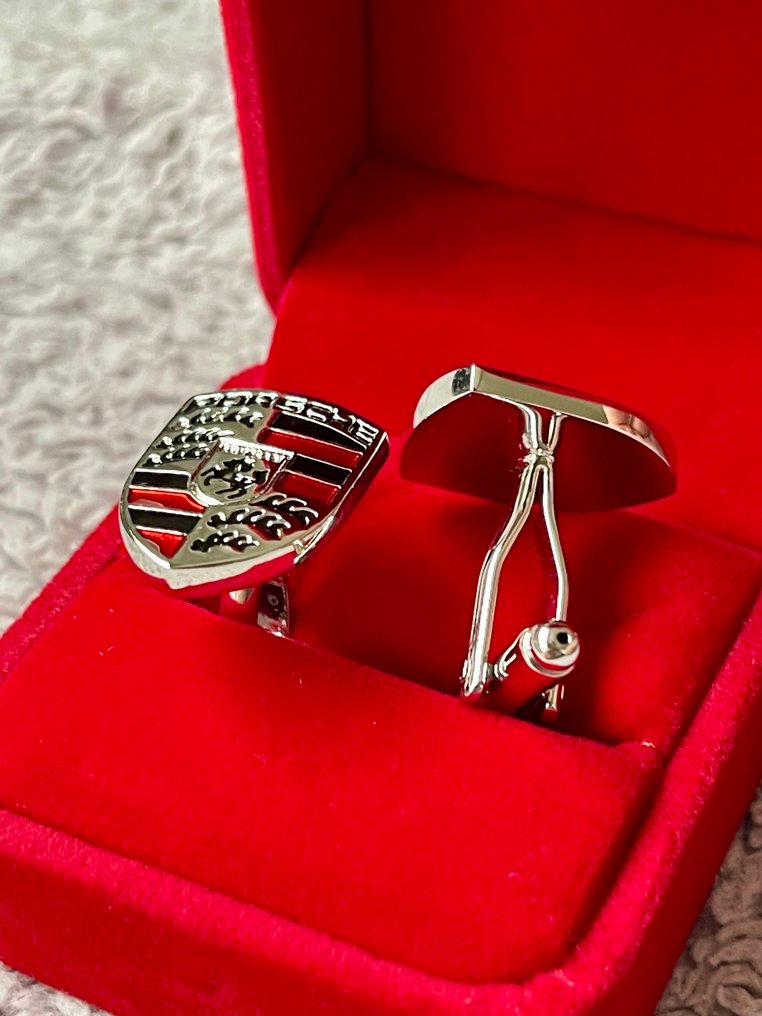 18k Gold Plated - Cufflinks - Porsche #4.3