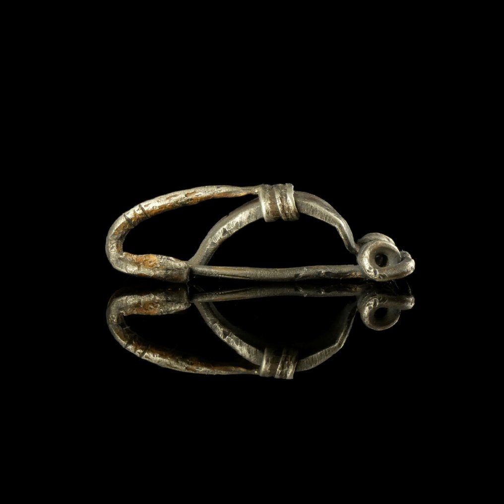 Celtic Silver La Tène, Fibula #1.0