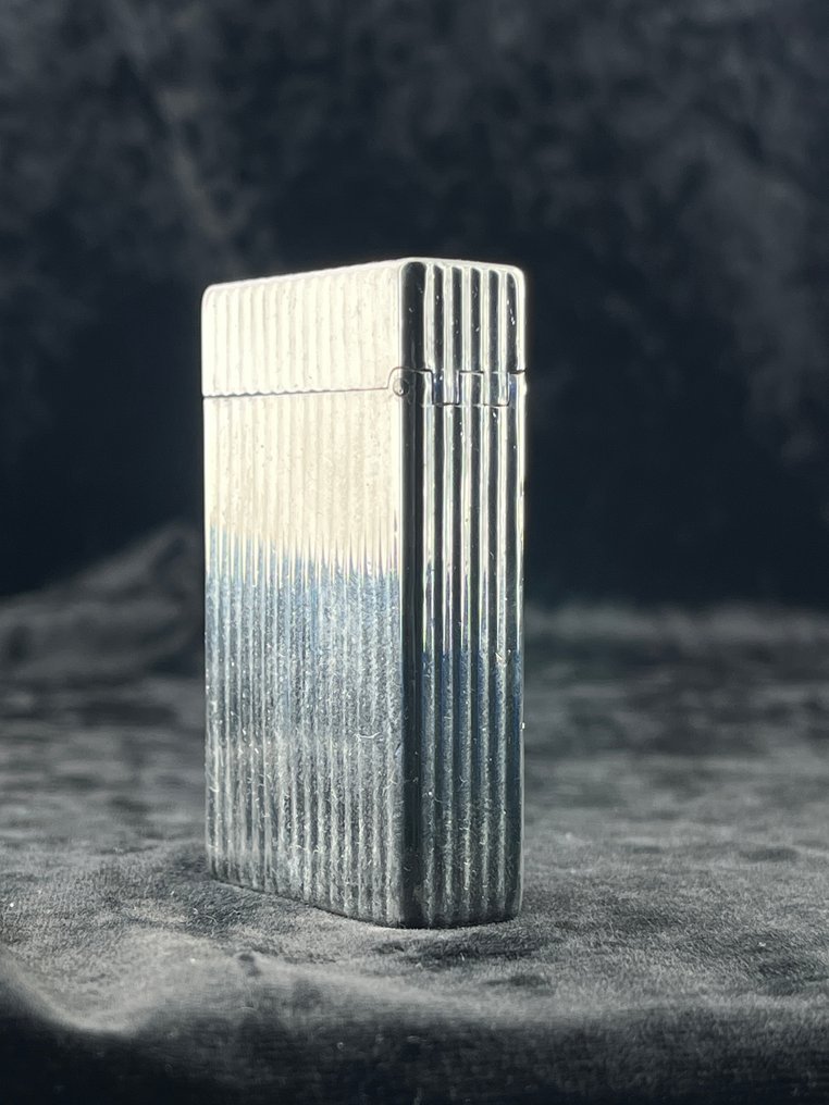 S.T. Dupont - Rare Vintage Large Line 1 - Lighter - Sølvbelagt #4.3