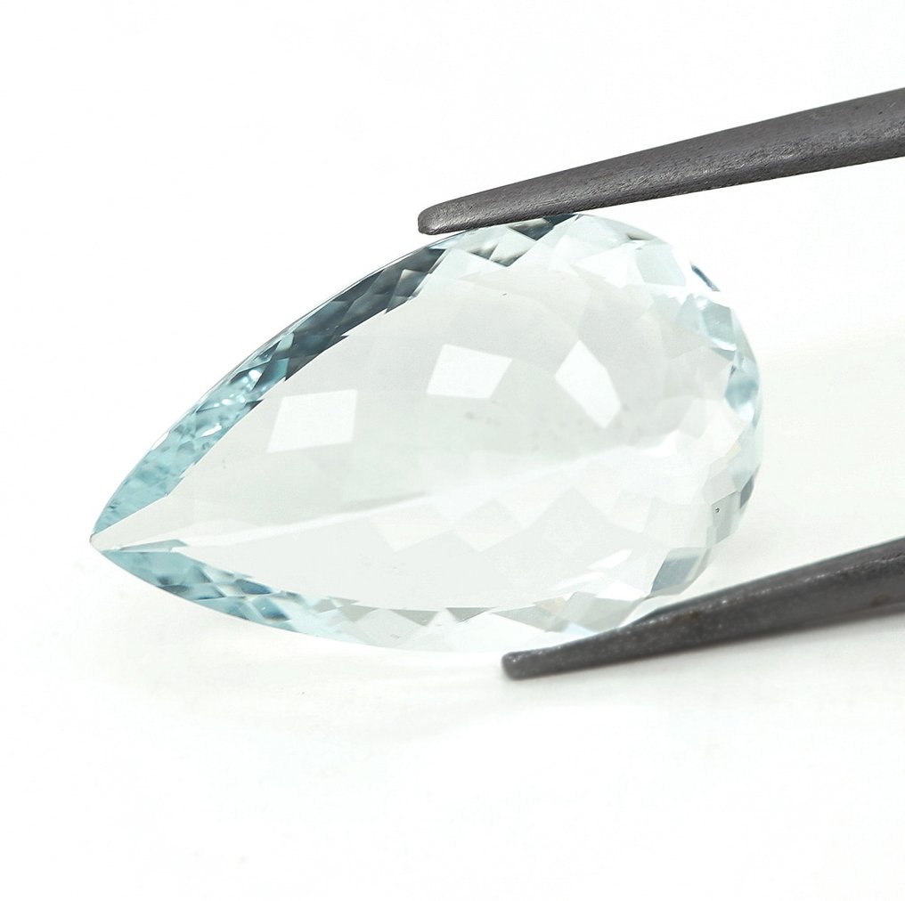 1 pcs 蓝色 海蓝宝石 - 12.26 ct - 国际宝石研究院(IGI) #3.2