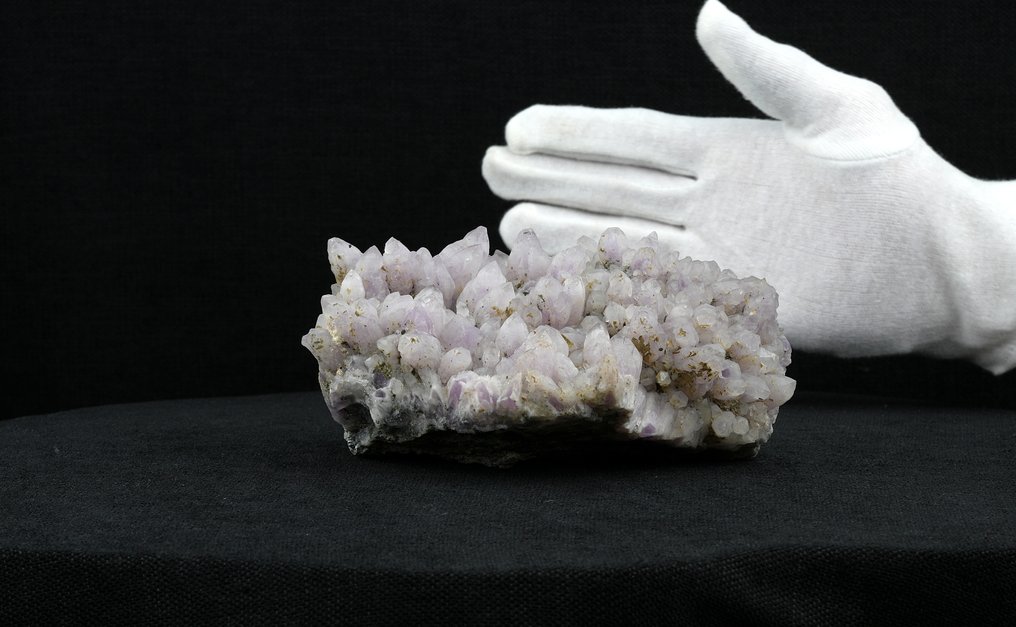 Cathedral Formation Amethyst/Pyrite Natural Formation -Big Size - Width: 170mm - Height: 90 mm- 1483 g #1.0
