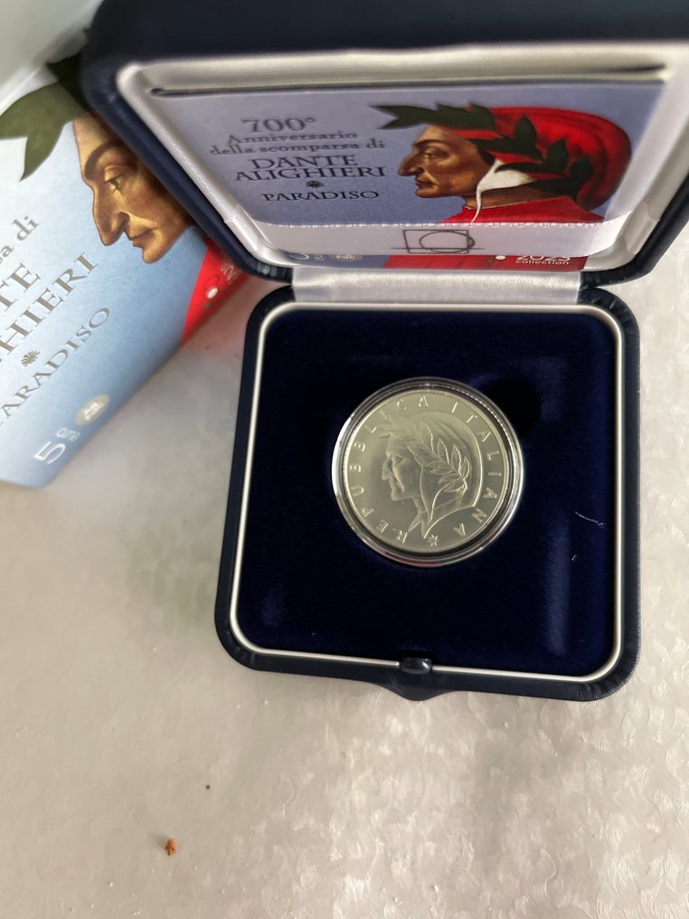 意大利. 5 Euro 2023 "Dante - Paradiso"  (没有保留价) #3.2