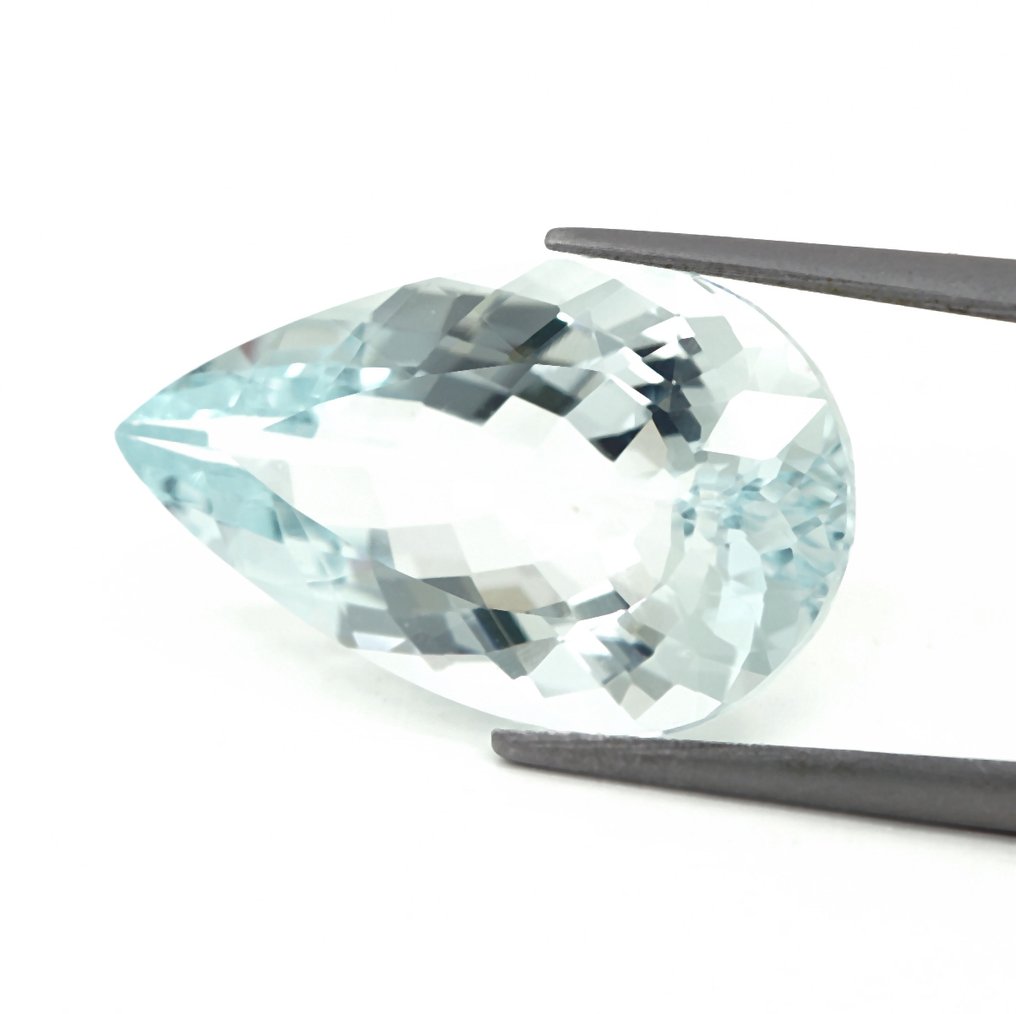 1 pcs 蓝色 海蓝宝石 - 12.26 ct - 国际宝石研究院(IGI) #1.0