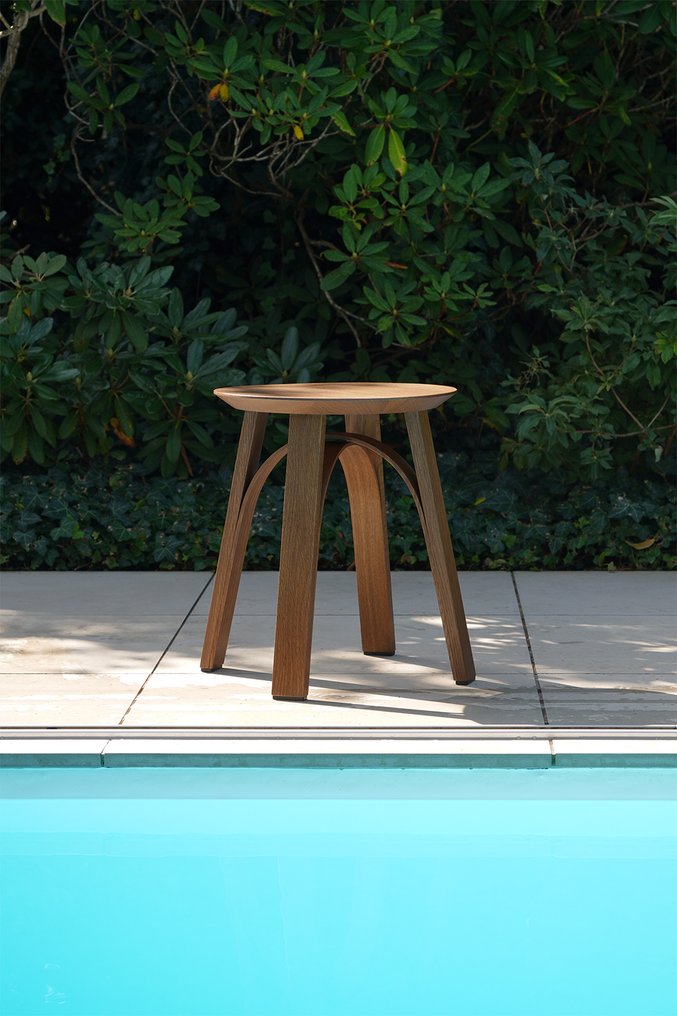 Johannes Hironimus - Stool - Oak, Smoked, Oiled #1.0