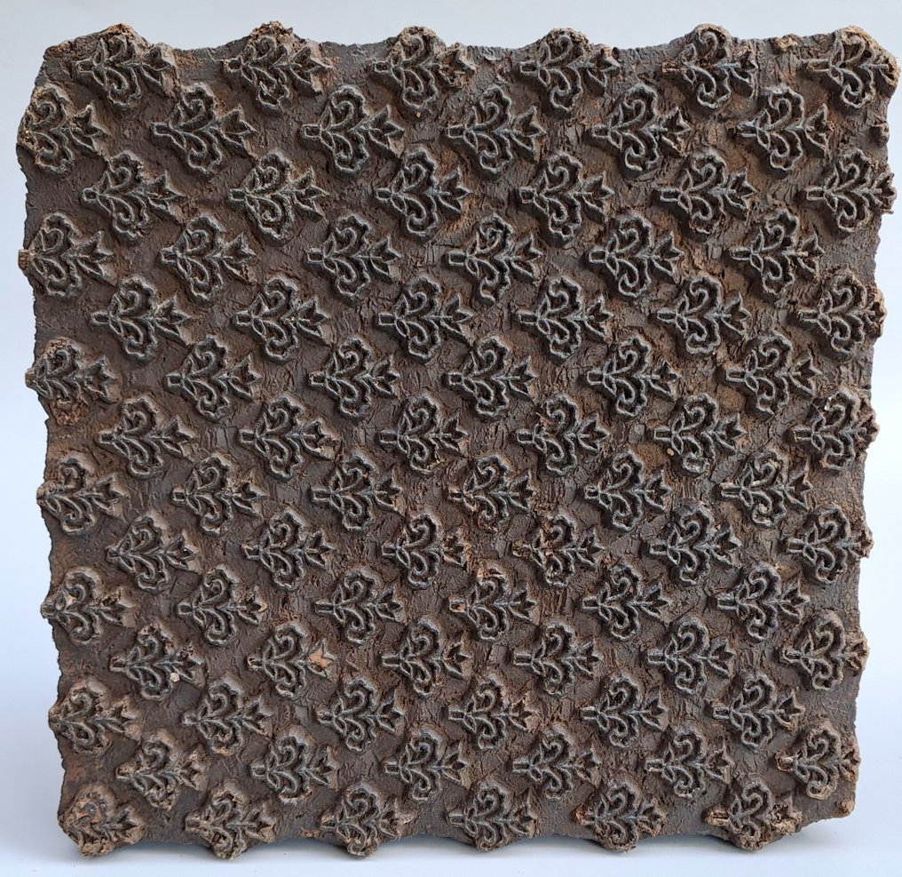 Tekstiltryksblokke - Træ - Indien - 20. århundrede #2.1