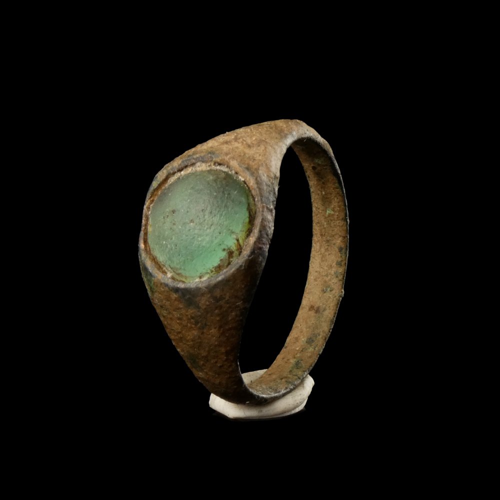 维京时代 玻璃罩戒指  (没有保留价) #1.0