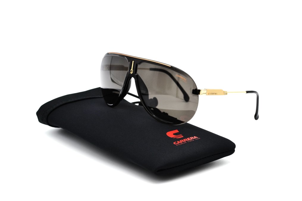 Carrera - Superchampion Edition 2M22K - Gold Metal & Black Acetate Design - *New* - Γυαλιά ηλίου #1.0