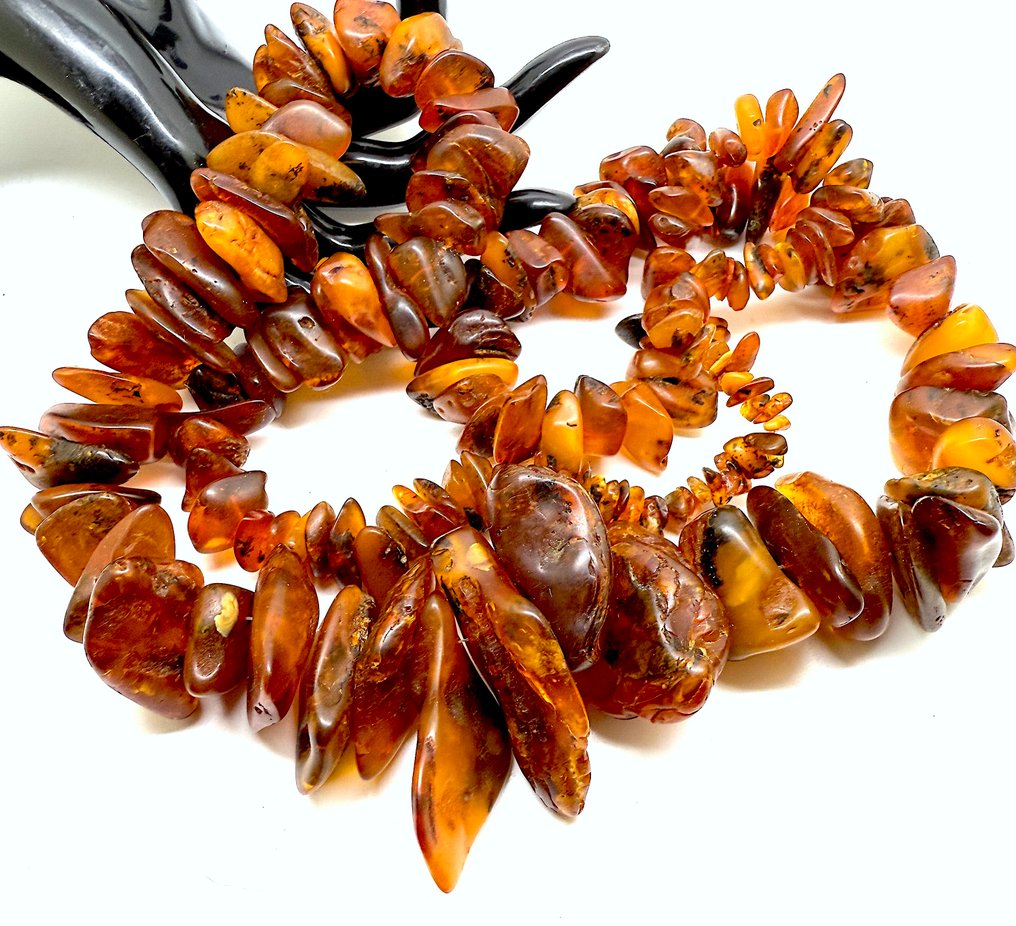 Φυσική ολόκληρη πέτρα Βαλτική ρητίνη - τεράχιο κολιέ 217γρ. - Κεχριμπάρι - Baltic amber - succinite #1.0