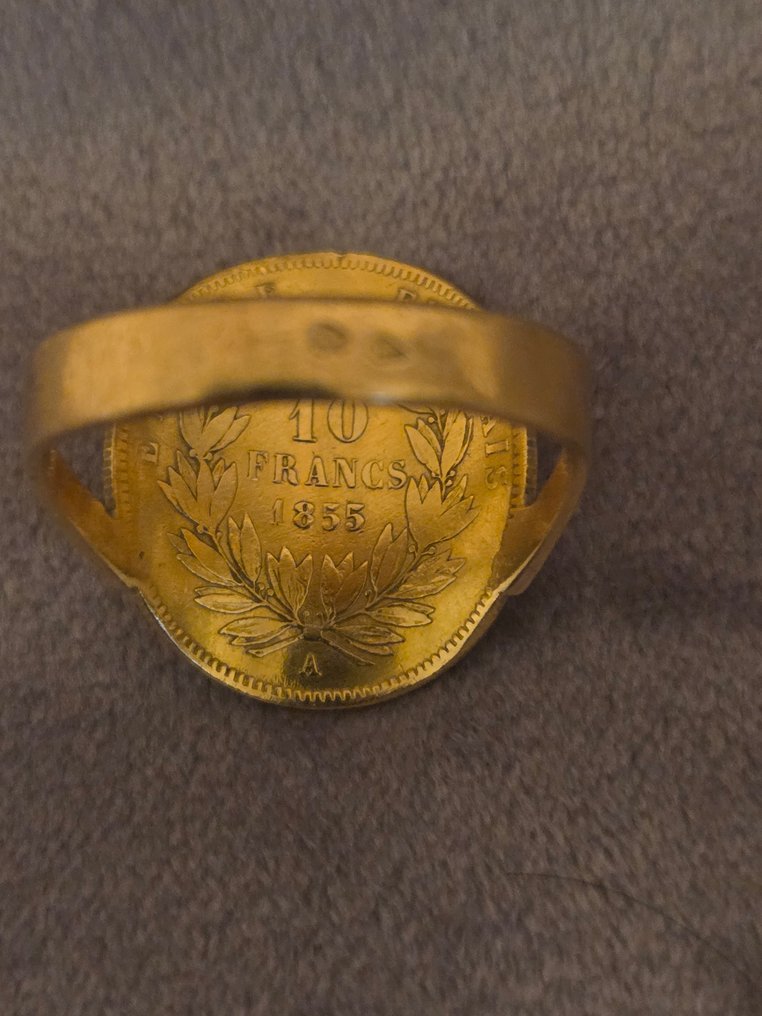 Anel Ouro - LOUIS D'OR - Napoléon III #4.3