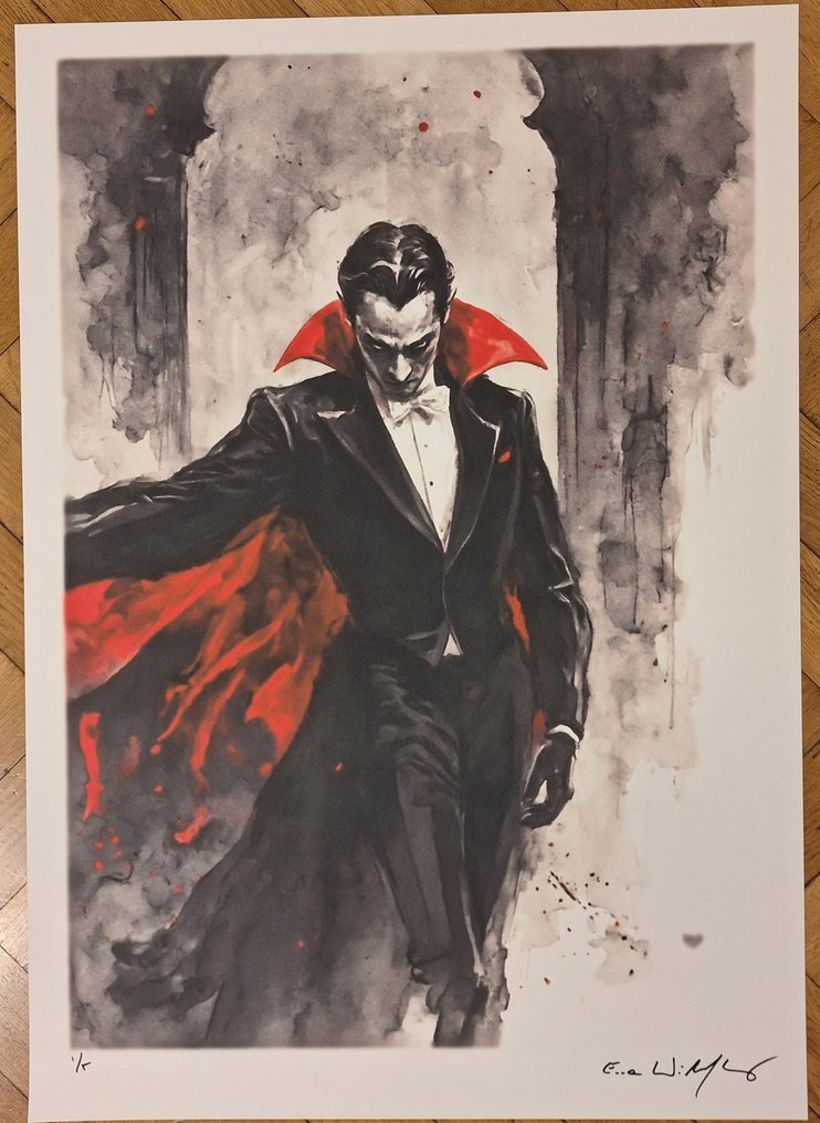 Count Dracula - Vintage Pin Up edition by Emma Wildfang - Large size #1.0