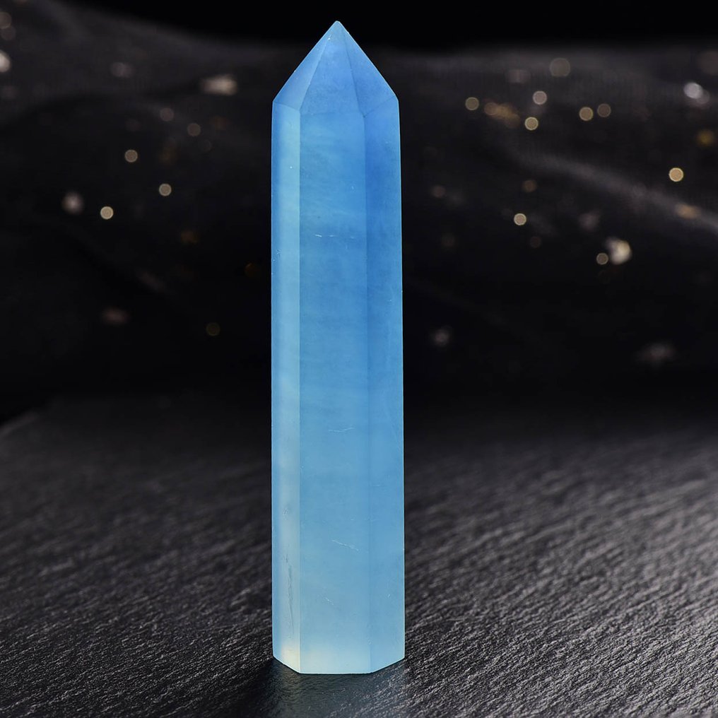 无底价 - ALGT 认证 - 天然海蓝宝石杰作 自然的光辉- 41 g #3.2