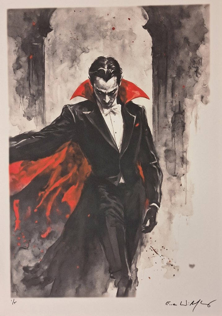 Count Dracula - Vintage Pin Up edition by Emma Wildfang - Large size #2.1