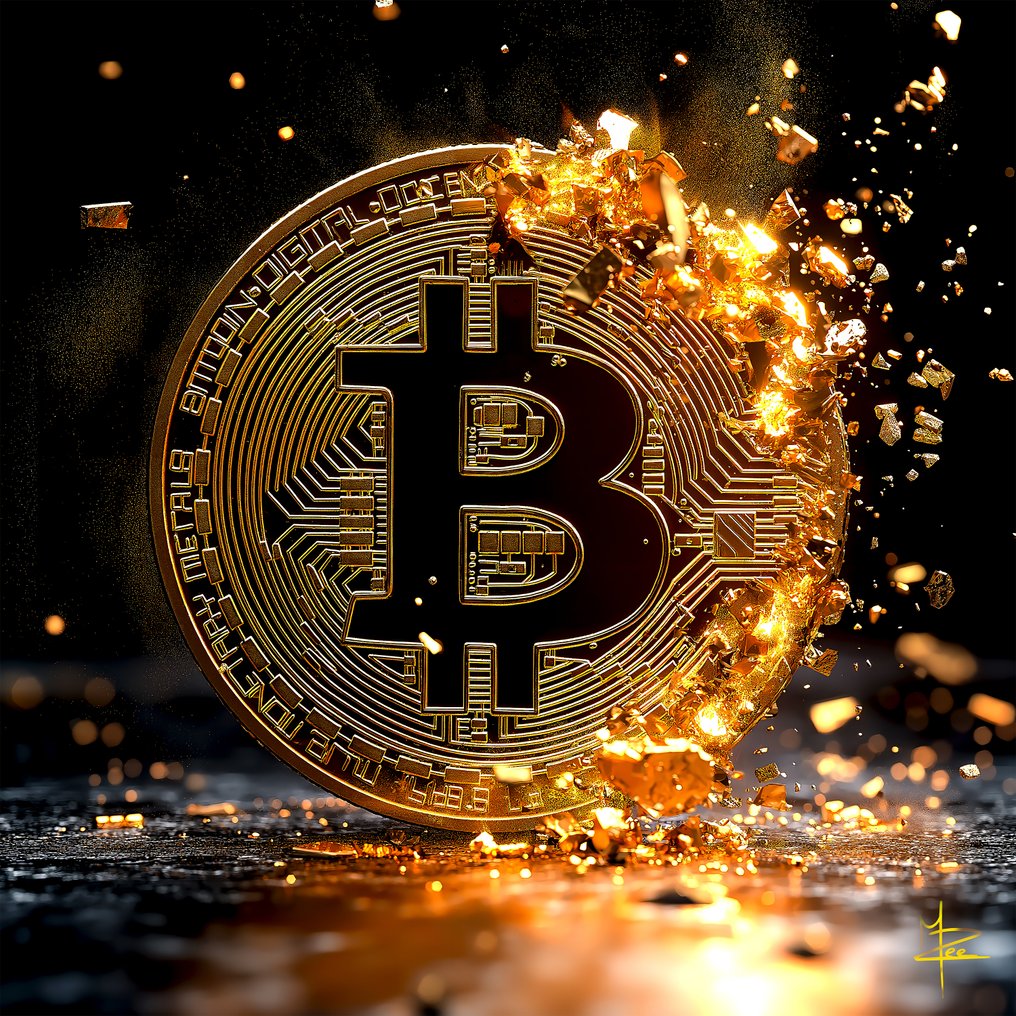 PLM-Art - Bitcoin destroyed #1.0