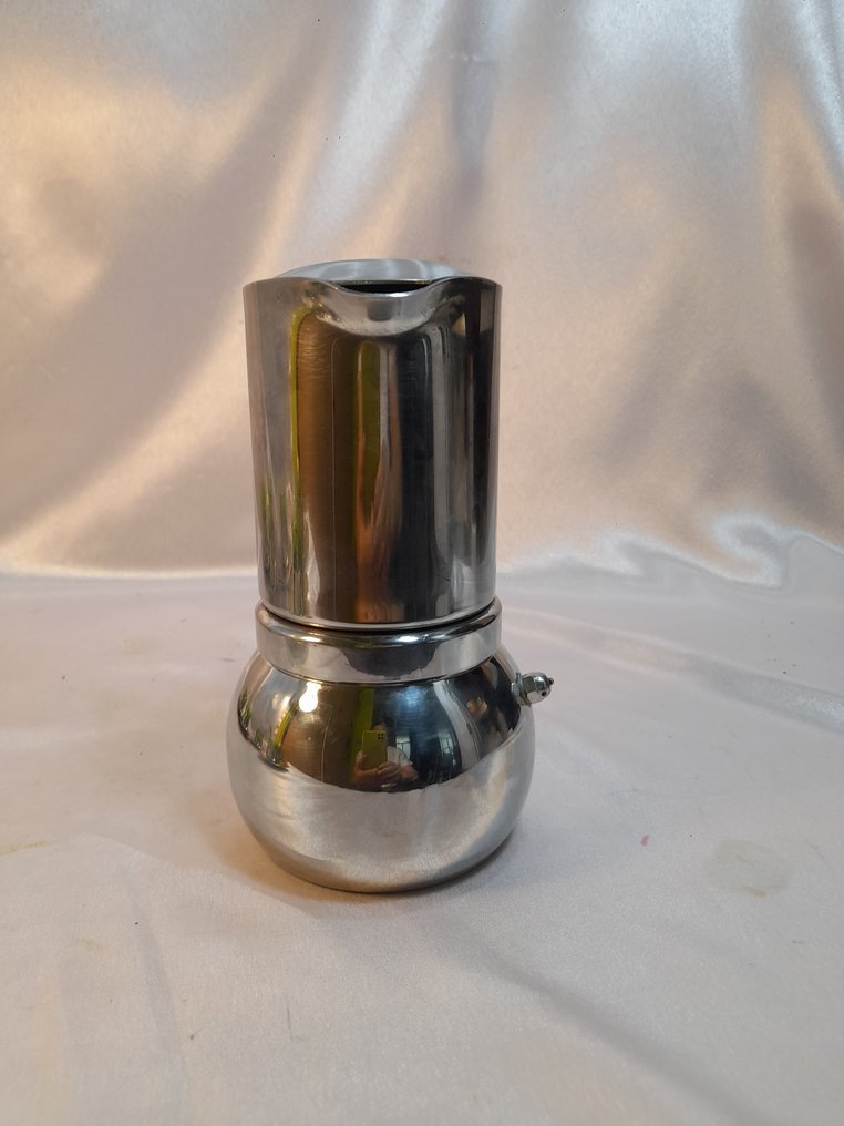 Stella - Inox Pran - 6人用咖啡套装 - San Francisco - 钢铁与玻璃 #4.3