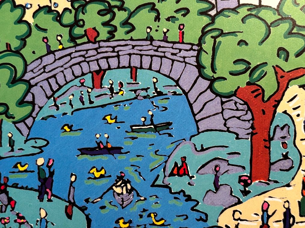 James Rizzi (1950-2011) - Sunday in Central Park #3.2