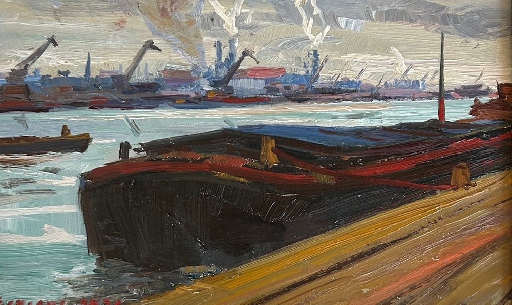 Tony Reniers (1923-2013) - Au canal #2.1