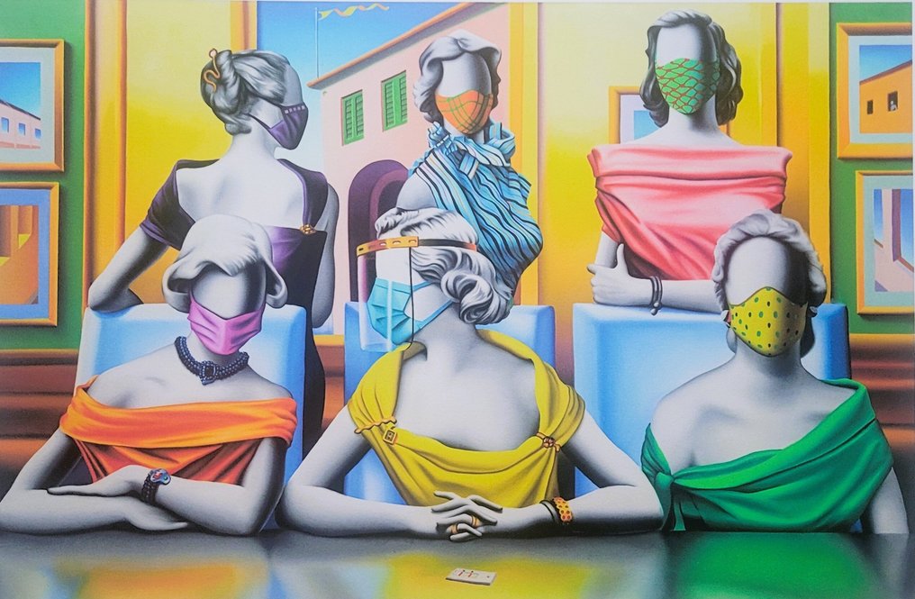 Mark Kostabi (1960) - The Coronials #1.0