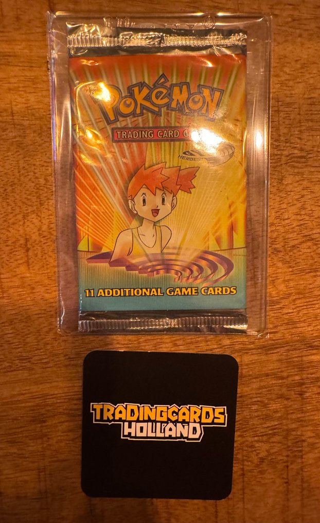 Pokémon - 1 Booster pack - Pokemon Gym Heroes Unlimited Booster Pack Factory Sealed Mint Condition Misty Artwork - WOTC #1.0