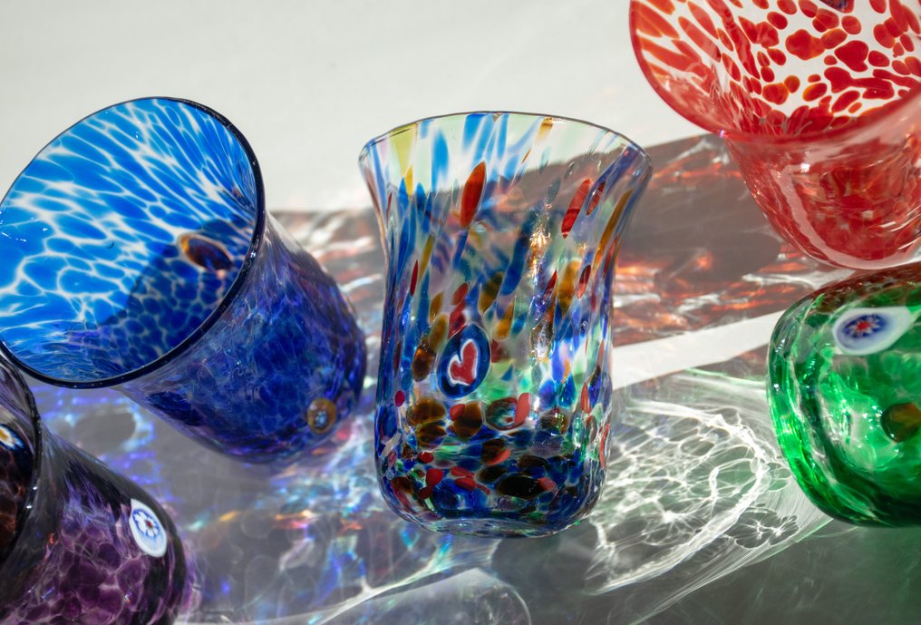 Ribes Atelier - Maryana Iskra - Σετ ποτού - Γυαλί Murano - Σετ έξι ποτηριών #3.2