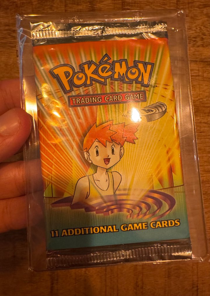 Pokémon - 1 Booster pack - Pokemon Gym Heroes Unlimited Booster Pack Factory Sealed Mint Condition Misty Artwork - WOTC #2.1