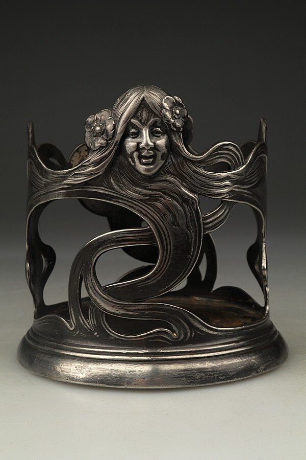 WMF / Geislingen - Bottle coaster - Silverplated #3.2