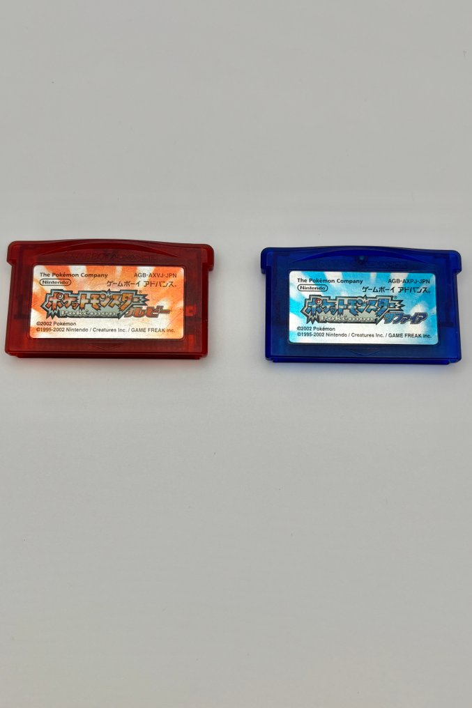 Nintendo - Gameboy Advance - Pokémon Ruby and Pokémon Sapphire - Video game - Without original box #1.0