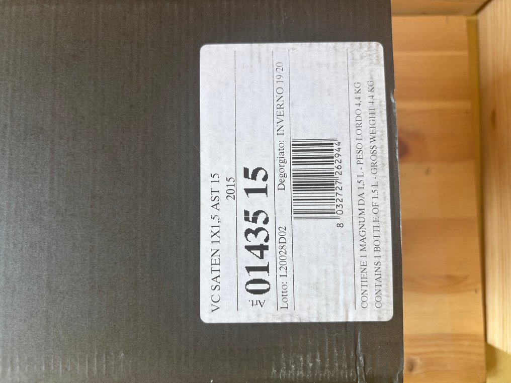 2015 Ca' del Bosco Vintage Collection Satèn - Franciacorta - 1 Magnum (1,5l) #3.2