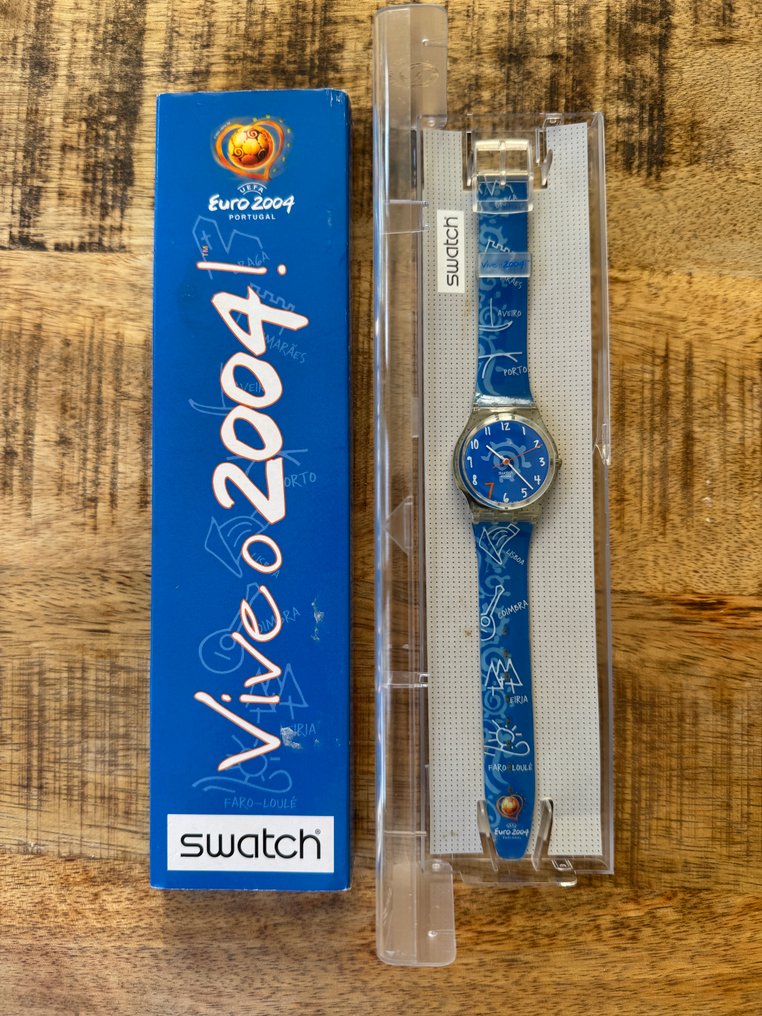 Swatch - “VIVE o 2004!” - GZ186 - 欧洲足球锦标赛 - 2004 - 腕表 #1.0