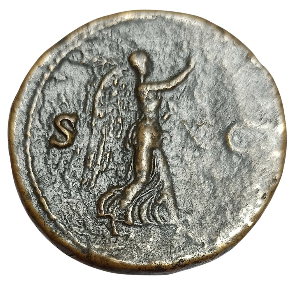 Ρωμαϊκή Αυτοκρατορία. Galba (AD 68-69). Sestertius Rome 68-69 AD #1.0