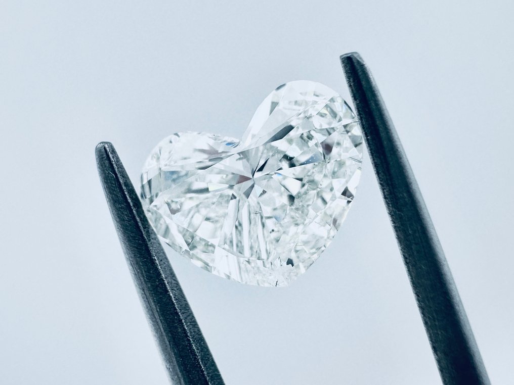 1 pcs 钻石  (天然)  - 1.67 ct - 心形 - I - SI1 微内含一级 - 国际宝石研究院（IGI） - （自然） #3.2