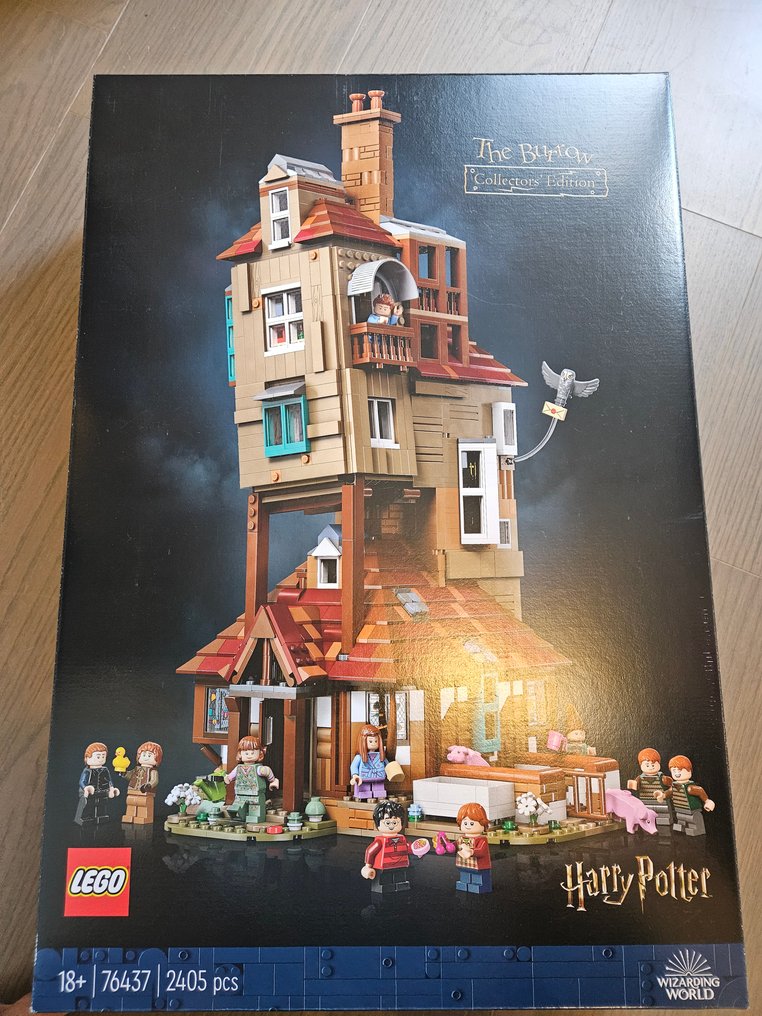 LEGO 套組 - Harry Potter - The Burrow Collector's Edition 76437 & Flying Ford Anglia 76424 & Borgin and Burkes Floo Network #1.0